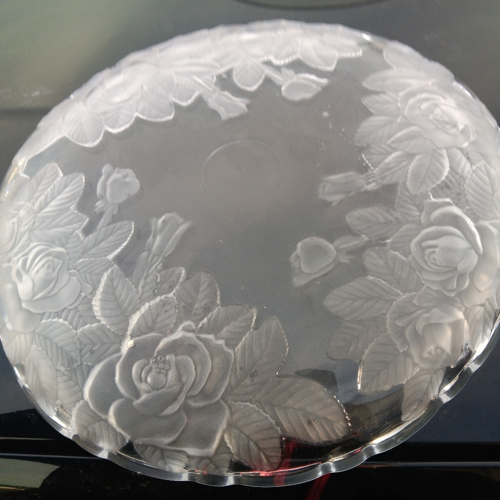Frosted bowl